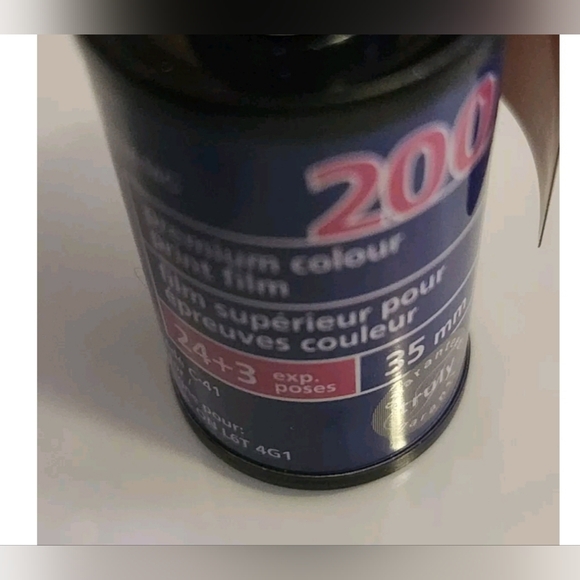 Vintage Canon Prima AF-9S Camera with a film roll - Picture 4 of 6